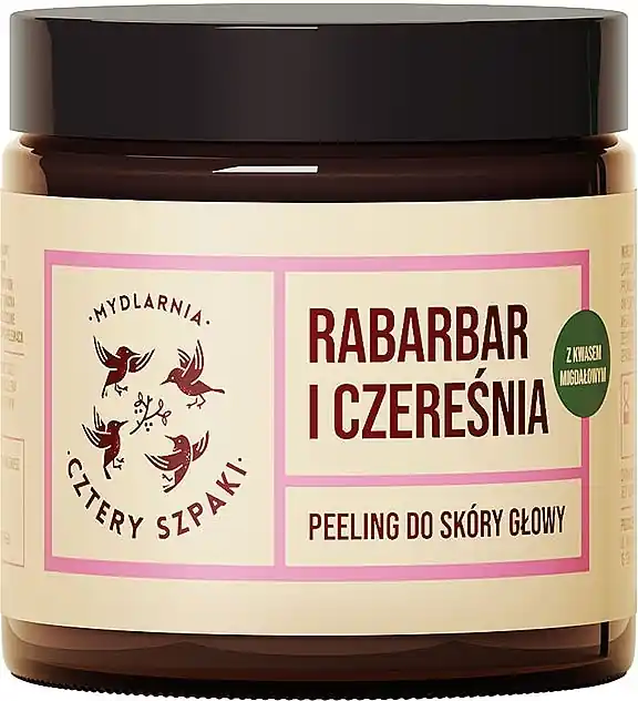Scalp Scrub with Rhubarb, Cherry & Mandelic Acid - Hair
