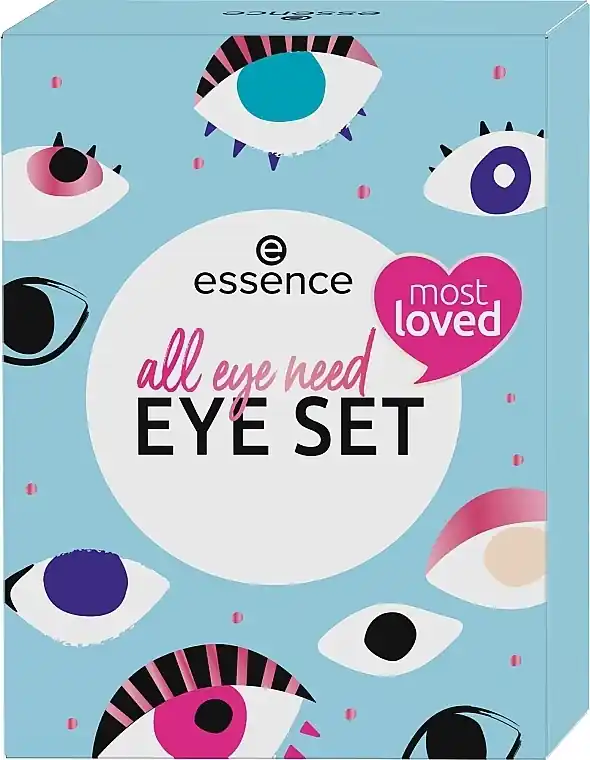 Essence All Eye Need (mascara/12ml + liner/3ml + eye/penc/0.28g + shadow/6ml) - Makeup