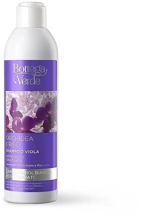 Anti-Yellow & Moisturizing Shampoo with Rice & Orchid