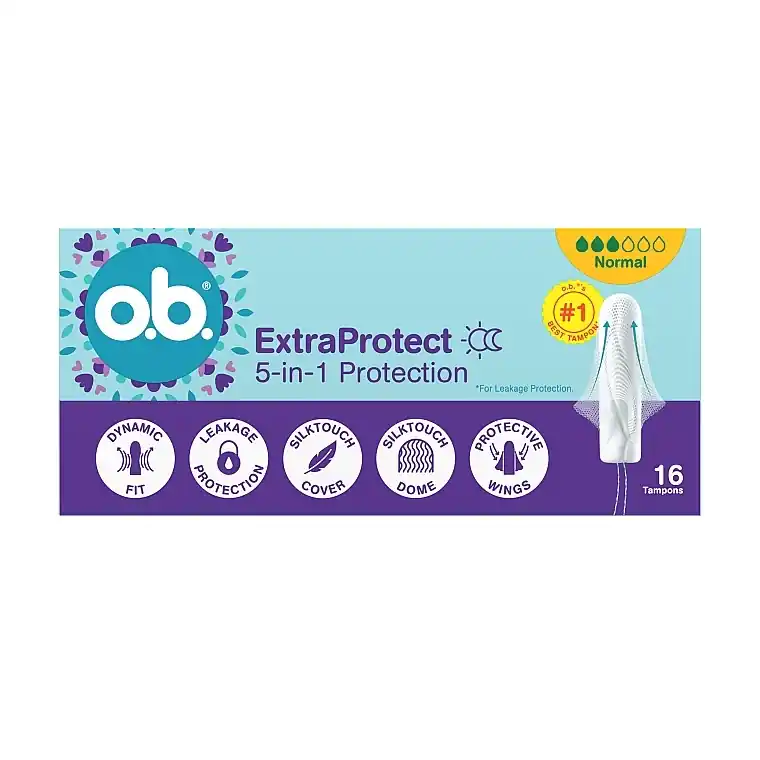 Normal Tampons, 16 pcs. - Bath and Body