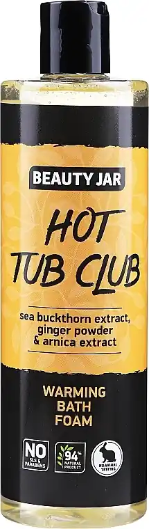 Warming Bath Foam with Sea Buckthorn Extract, Ginger Powder & Arnica Extract - Bath and Body
