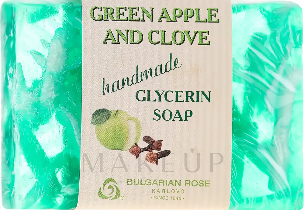 Glycerin Soap "Green Apple & Clove" - Bath and Body