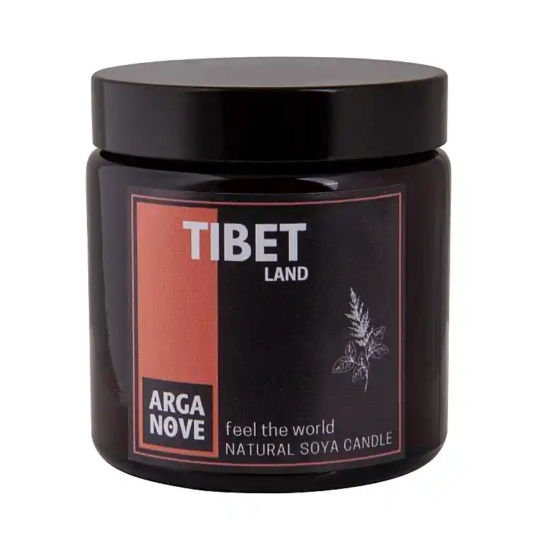 Natural Soy Candle "Intriguing Tibet" - Bath and Body