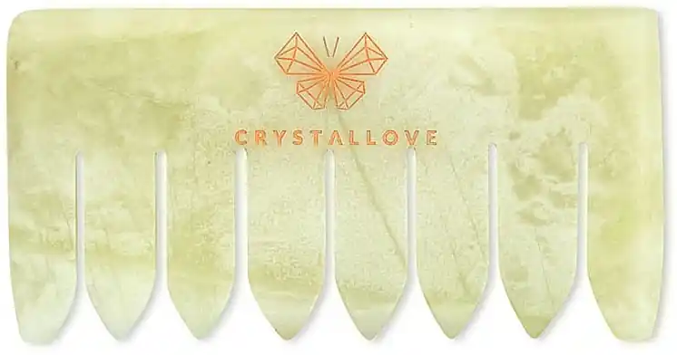 Jade Scalp Massage Comb - Accessories