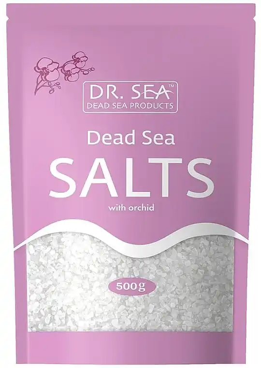 Dead Sea Salt with Orchid Extract - Bath and Body