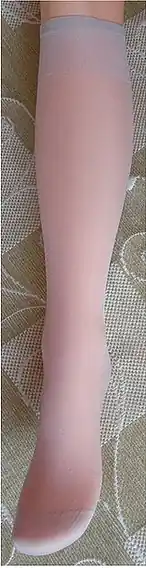 Knee Socks 'Verbena' 20 Den, perla - Clothes