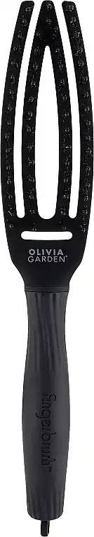 Massage Combination Brush, black, small - Accessories