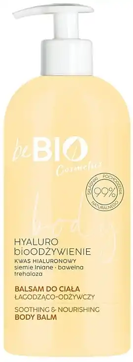 Natural Body Lotion with Hyaluronic Acid, Linseed, Cotton & Trehalose - Bath and Body