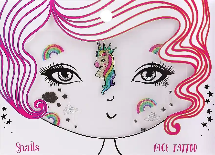 Face Tattoo, unicorn - Accessories