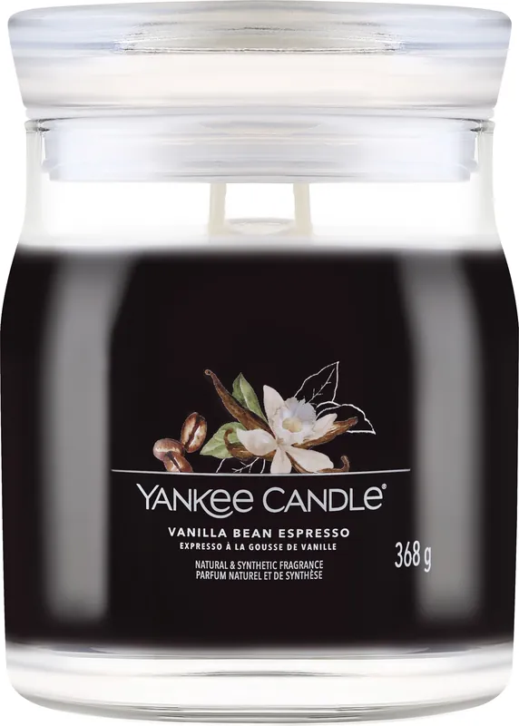 Scented Candle in Jar 'Vanilla Bean Espresso', 2 wicks - Bath and Body