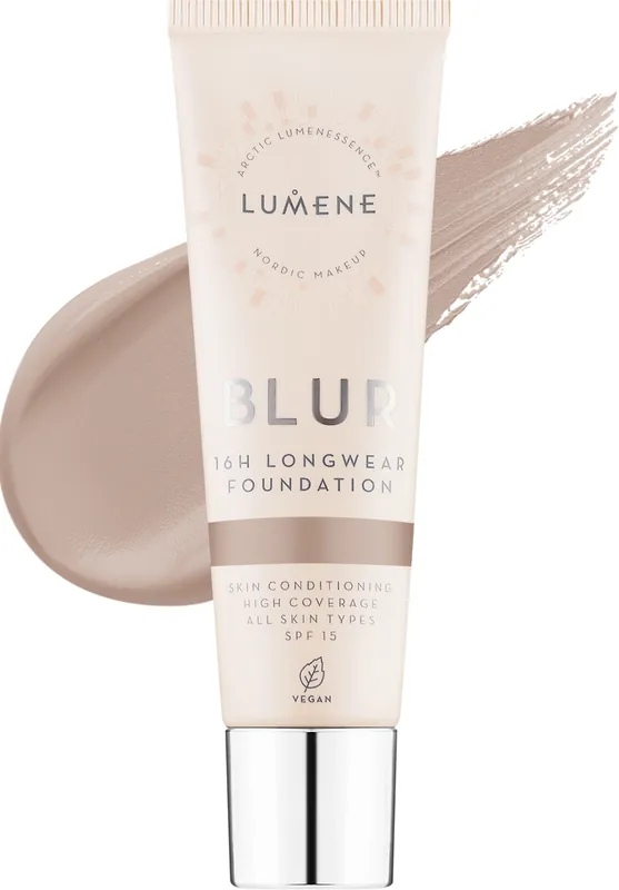 Lumene Blur 16H Longwear Foundation SPF15 - Makeup