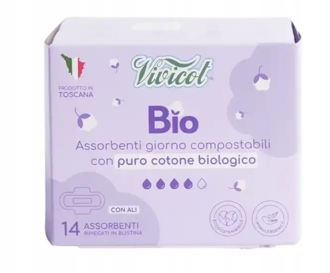 Sanitary Pads with Wings, 14 pcs - Bath and Body