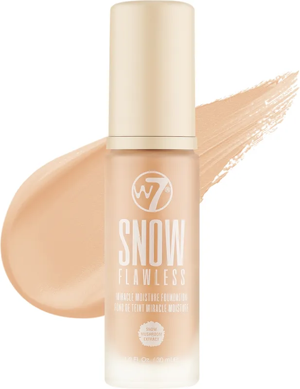 W7 Snow Flawless Miracle Moisture Foundation - Makeup