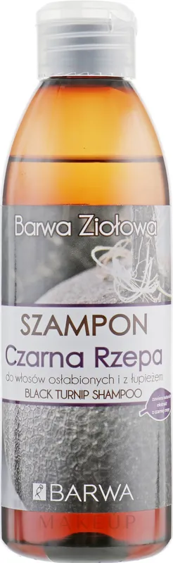 Weakened Hair and Black Turnip Shampoo