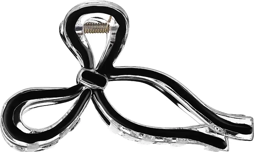 Hair Clip, 21879+1, Transparent Black - Accessories