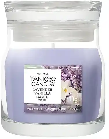 Scented Candle 'Lavender and Vanilla' in a Jar - Bath and Body