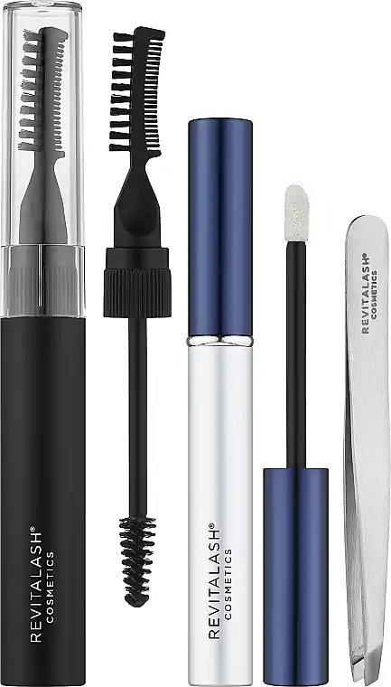 Revitalash Brow Wonders Collection (brow/cond/3ml + tweezer/1pcs + brow/gel/7.4ml) - Makeup