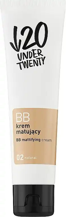 Antibacterial Mattifying BB Cream, 02 natural - Skin Care Products