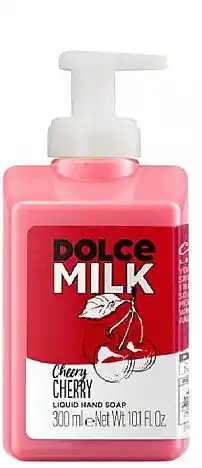 Liquid soap with milk proteins and cherry extract - Bath and Body