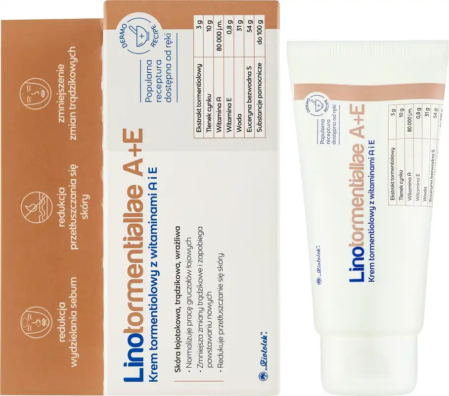 Vitamins A & E Tormentiol Cream - Skin Care Products