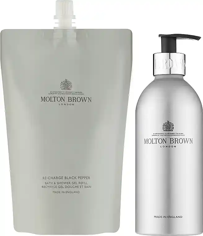Molton Brown Re-Charge Black Pepper Body Care Refill Gift Set