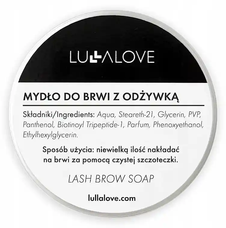 Lullalove Eyebrow Soap With Conditioner - Makeup