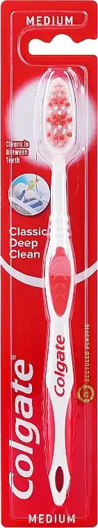 Classic Health Toothbrush, medium, red 2 - Bath and Body