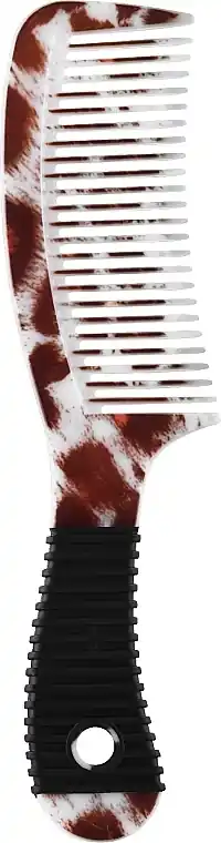 Comb 19.7 cm, 9806, white mottled - Accessories