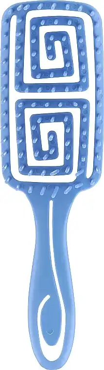 Hair Brush 2137, blue - Accessories