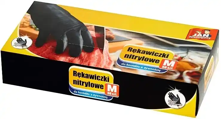 Nitrile Gloves, black, size M - Accessories