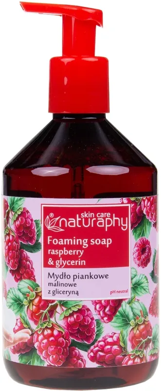 Foaming Hand Soap with Raspberry Scent - Bath and Body