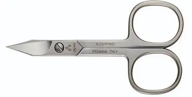 Nail Scissors, stainless steel, micro notches, 10 cm - Accessories