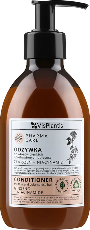 Ginseng + Niacinamide Conditioner for Thin Hair