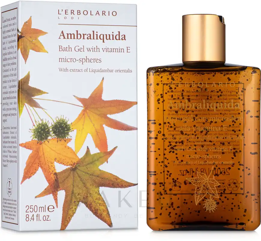 Light Amber & Vitamin E Shower Gel - Bath and Body