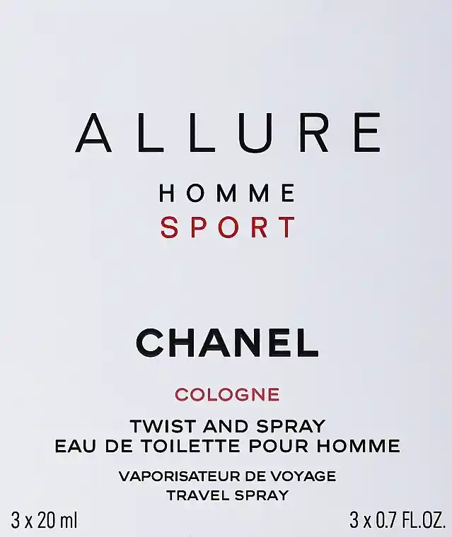 Chanel Allure Homme Sport Cologne - Perfume