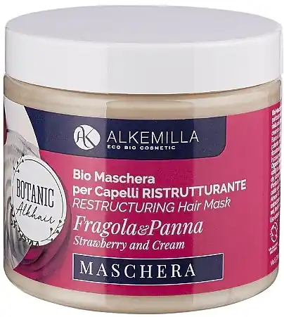 Cream & Strawberry Repairing Hair Mask