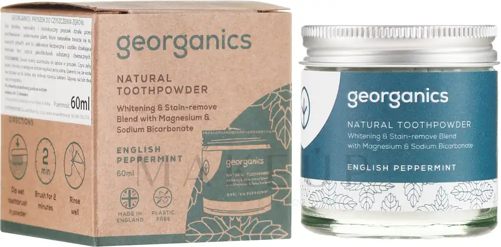 Natural Toothpowder - Bath and Body