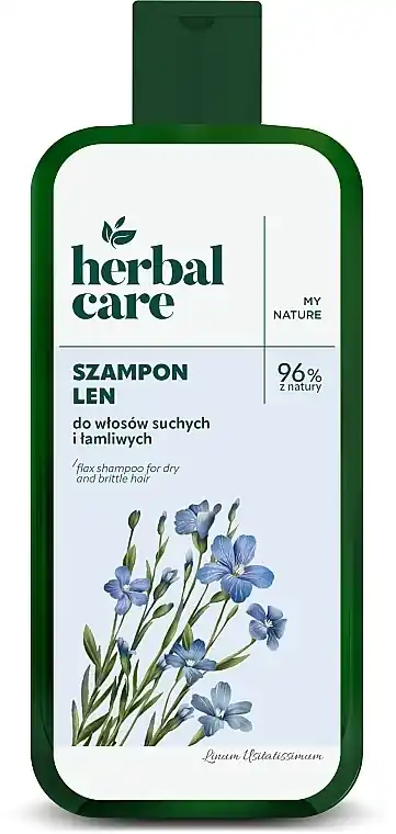 Shampoo for Dry and Brittle Hair with Flax Extract