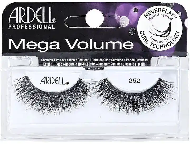 Ardell Mega Volume 252 Black - Makeup