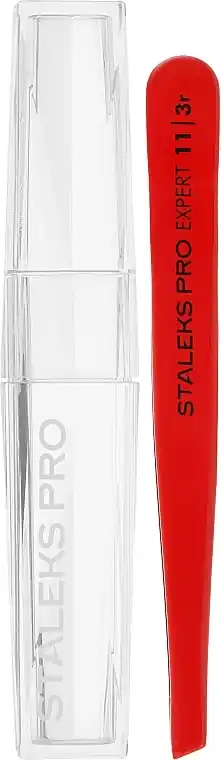 Tweezers, TE-11/3r, red