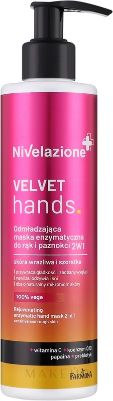Rejuvenating Enzyme Hand Mask 2in1 - Bath and Body