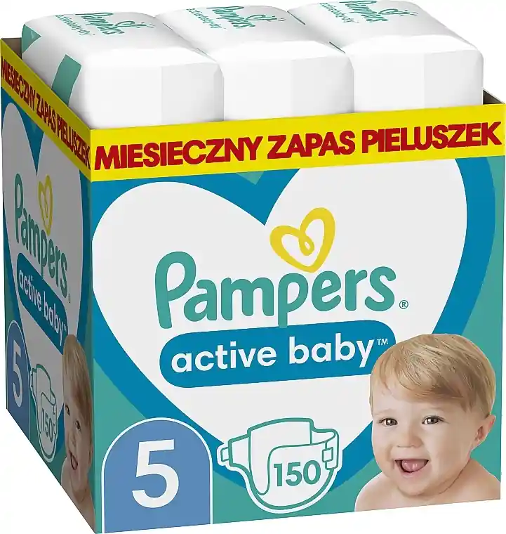 Diapers 'Pampers Active Baby' 5 (11-16 kg), 150 pcs