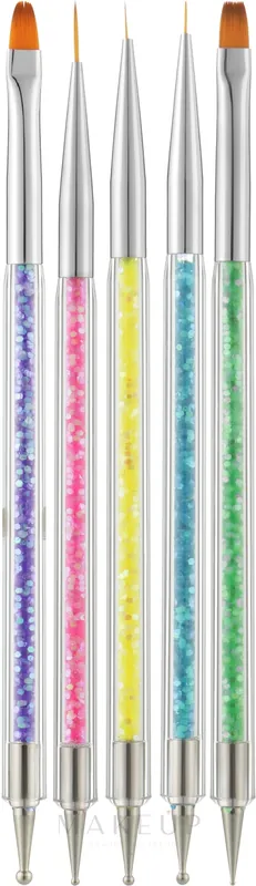 Nail Art Brush & Dotting Tool Set - Accessories