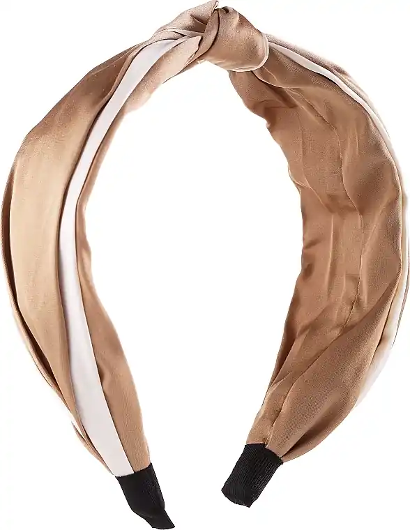 Hair Band, FA-5865, brown-beige