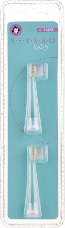 Baby Toothbrush Heads, 0-18 months