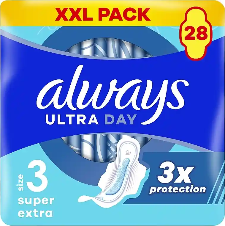 Sanitary Pads, size 3, 28 pcs. - Bath and Body