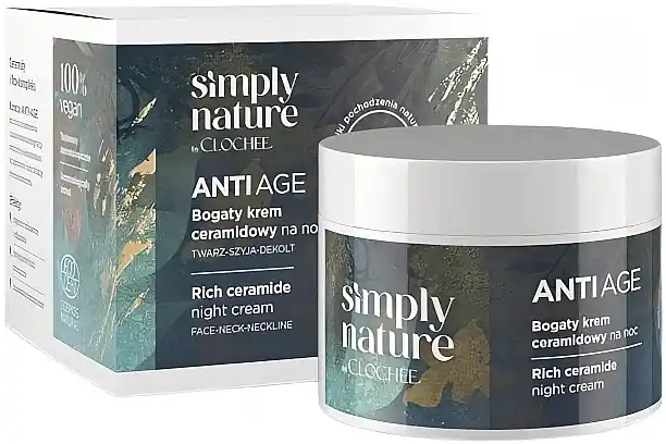 Night Face Cream with Ceramides - Skin Care Products