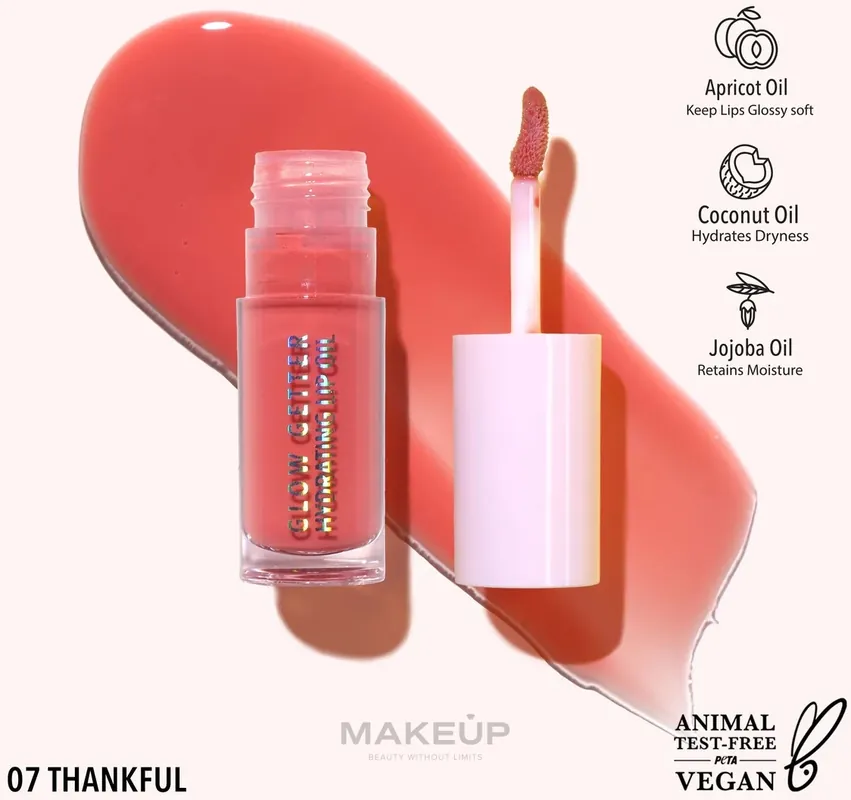 Moira Glow Getter Hydrating Lip Oil - Makeup