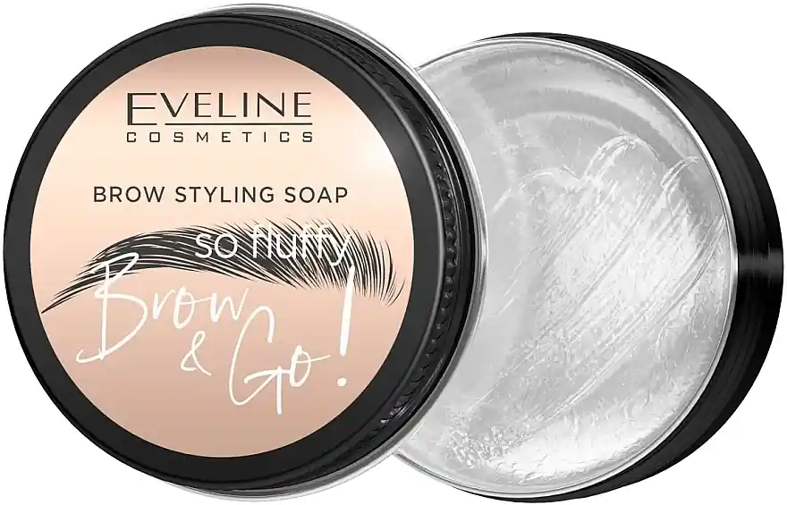 Eveline Cosmetics Brow & Go Brow Styling Soap - Makeup