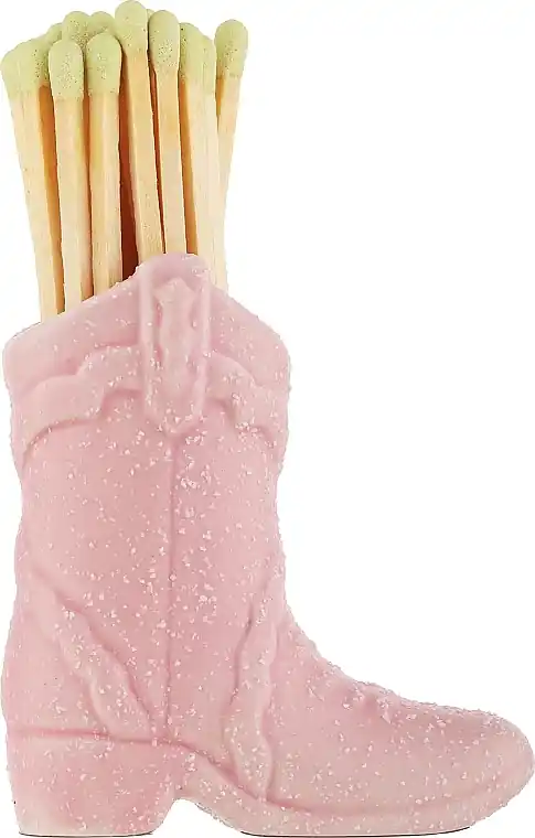 Matchstick case with filling, pink - Accessories